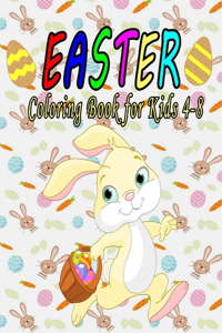 Easter Coloring Book for Kids 4-8