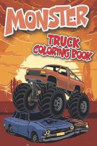 Monster Truck Coloring Book