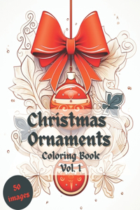 Christmas Ornaments Coloring Book