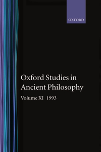 Oxford Studies in Ancient Philosophy