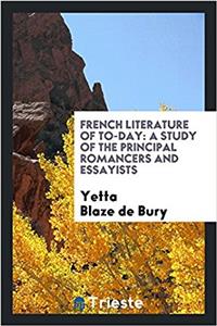 French Literature of To-Day