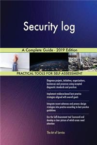 Security log A Complete Guide - 2019 Edition