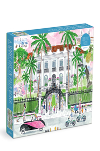 Michael Storrings a Sunny Day in Palm Beach 1000 Piece Puzzle