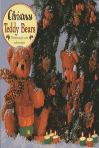 Christmas Teddy Bears' Card Box of 20 Notecards and Envelopes