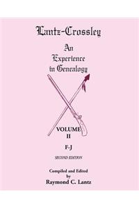 Lantz-Crossley an Experience in Genealogy