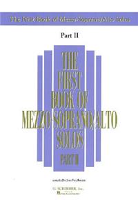 First Book of Mezzo-Soprano/Alto Solos - Part II
