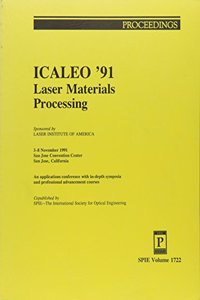 Icaleo '91 Laser Materials Processing