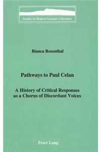 Pathways to Paul Celan