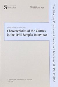 Characteristics of the Centres in the EPPE Sample: Interviews