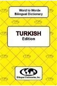 English-Turkish & Turkish-English Word-to-Word Dictionary