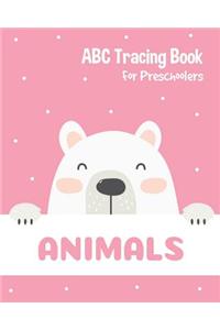 Animals ABC Tracing Book For Preschoolers