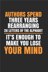 Authors Spend Three Years Rearranging 26 Letters of the Alphabet It's Enough to Make You Lose Your Mind