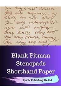 Blank Pitman Stenopads Shorthand Paper