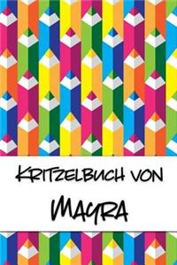 Kritzelbuch von Mayra