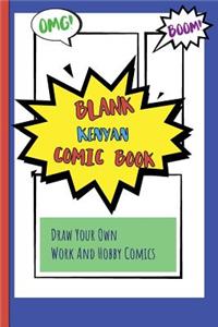 Blank Kenyan Comic Book
