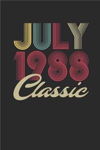 Classic July 1988