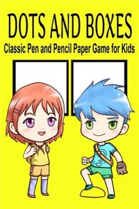 Dots and Boxes Classic Pen and Pencil Paper Game for Kids