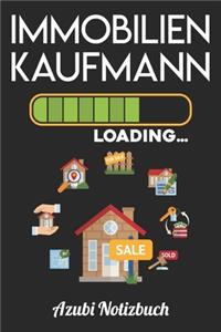 Immobilienkaufmann Loading... Azubi Notizbuch