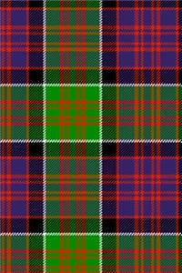 Clan MacDonald of Clanranald Tartan Journal/Notebook