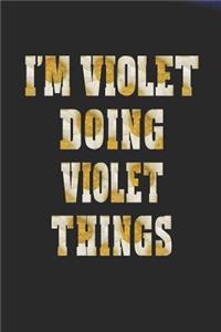 I'm Violet Doing Violet Things