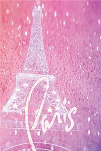 Paris: Paris France Notebook, Diary size 6x9