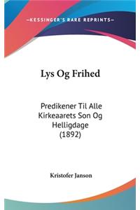 Lys Og Frihed