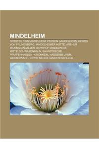Mindelheim: Ortsteil Von Mindelheim, Person (Mindelheim), Georg Von Frundsberg, Mindelheimer Hutte, Arthur Maximilian Miller