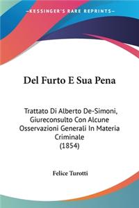 Del Furto E Sua Pena