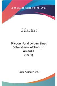 Gelautert: Freuden Und Leiden Eines Schwabenmadchens in Amerika (1891)