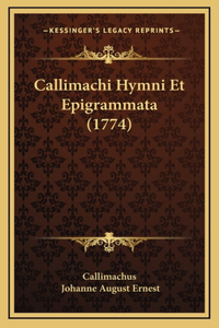 Callimachi Hymni Et Epigrammata (1774)