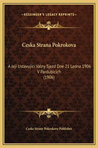 Ceska Strana Pokrokova