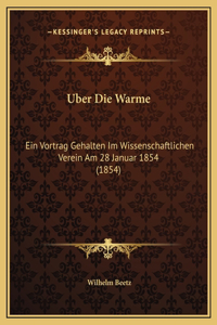 Uber Die Warme