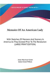 Memoirs of an American Lady