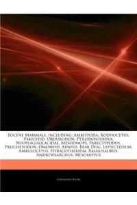 Articles on Eocene Mammals, Including
