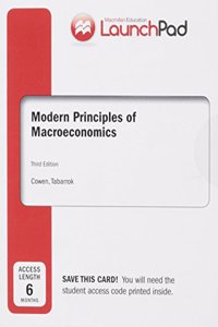 Launchpad for Cowen's Modern Principles of Macroeconomics (Six Months Access)