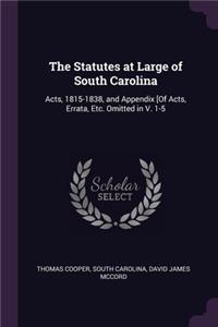 Statutes at Large of South Carolina