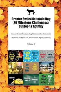 Greater Swiss Mountain Dog 20 Milestone Challenges