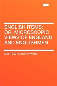 English Items