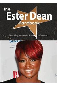 Ester Dean Handbook - Everything You Need to Know about Ester Dean