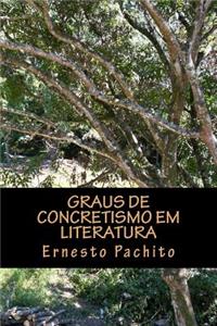 Graus de Concretismo Em Literatura: Ideia, Materia E Niveis de Quase-Realidade Na Imagem Da Poesia Finissecular de Haroldo de Campos: Ideia, Materia E Niveis De Quase-realidade Na Imagem Da Poesia Finissecular De Haroldo De Campos