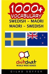 1000+ Swedish - Maori Maori - Swedish Vocabulary