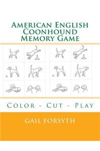 American English Coonhound Memory Game