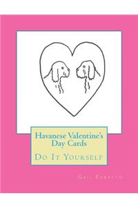 Havanese Valentine's Day Cards