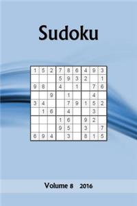 Sudoku: Volume 8 2016