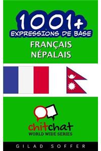 1001+ Expressions de Base Français - népalais