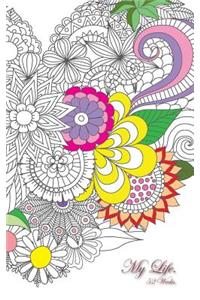 My Life. 52 Weeks. [Weekly Planner - Motif