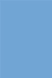 Iceberg Blue Color Journal Simple Plain All Iceberg Blue