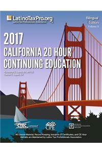 2017 California 20 Hour Continuing Education: Bilingual Edition, Volume II