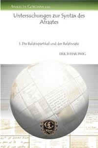 Untersuchungen zur Syntax des Afraates