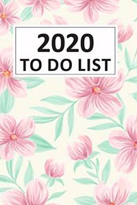 2020 To Do List